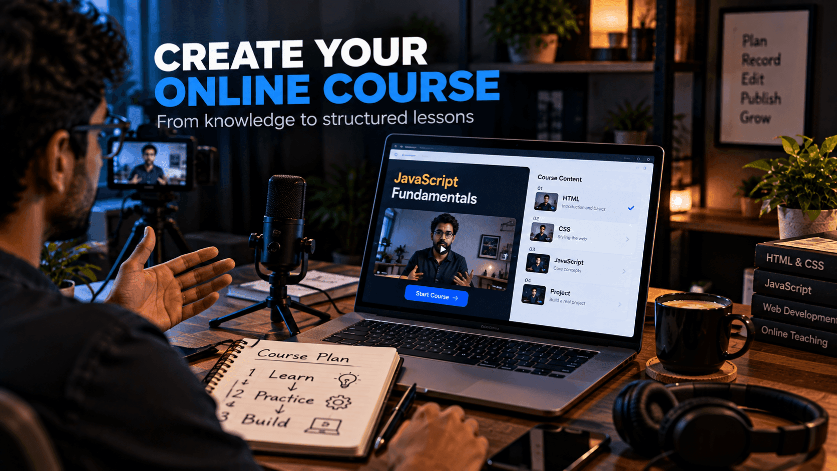 How to Create an Online Course: A Step-by-Step Guide for Beginners